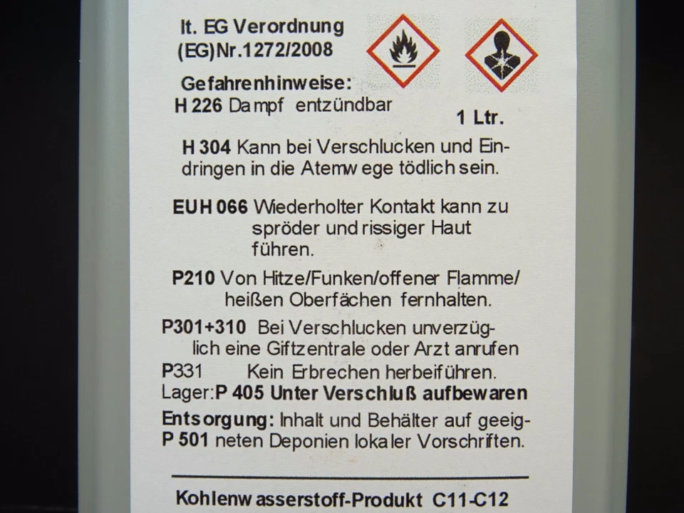 SR 24 1000ml Dampf-und Reinigungsöl Modellbahnöl  + 3 Pipetten + Nadelflasche - Bild 3 von 4