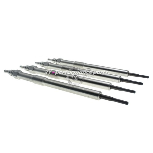 4PC New Glow Plugs 7V For Nissan NP300 Navara Nv400 Primastar Qashqai X-Trail II - Picture 2 of 7
