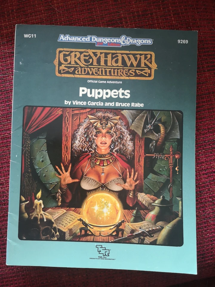 Puppets Greyhawk Adventures (1989) A D&D Dungeons & Dragons - Bild 1 von 1
