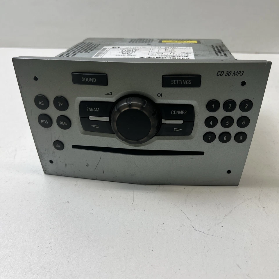 2007 VAUXHALL CORSA CD30 MP3 LETTORE CD 13257030 Venduto Senza Codice - Immagine 2 di 4