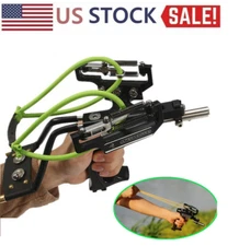 Fishing Bow Catapult Slingshot Slingbow Archery Laser Fishing Hunting Shooting