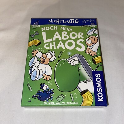 Nicht Lustig - Noch mehr Labor Chaos - Kartenspiel - Kosmos - Top Zustand