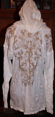XL NWT Women's Seven7 Raw Edge Off White Scoop Neck Lightweight LS Hooded Tee