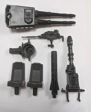 Hasbro GI Joe 1983 Headquarters ARAH Devastation Cannon Gun Laser Part Lot