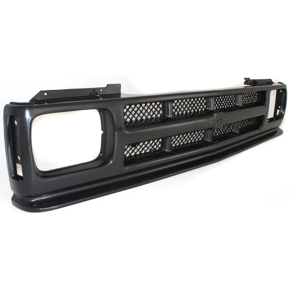 Fits 1991-1993 Chevrolet S10 Pickup 1991-1994 S10 Blazer New Front Grille Black - Image 3 of 4