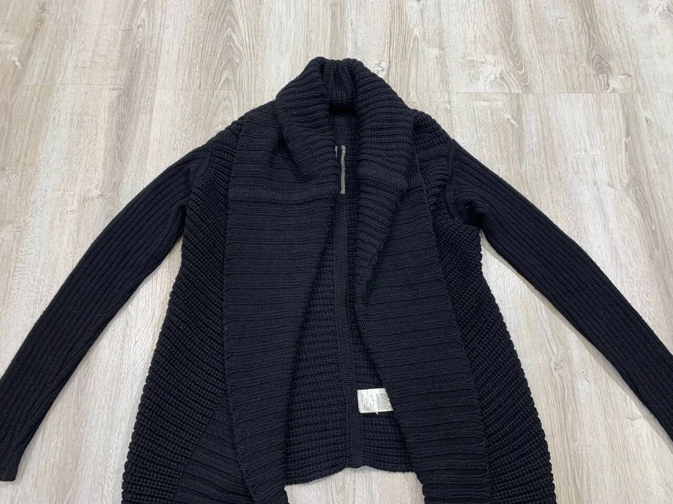 Cárdigan Hombre Rick Owens Talla M Color Negro Foto 2 de 4
