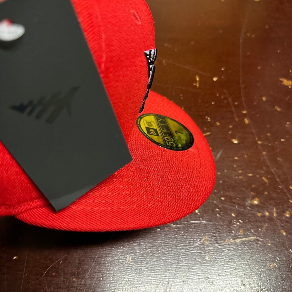 Paper Planes Mens Red New Era 59FIFTY Classic Embroidered Fitted