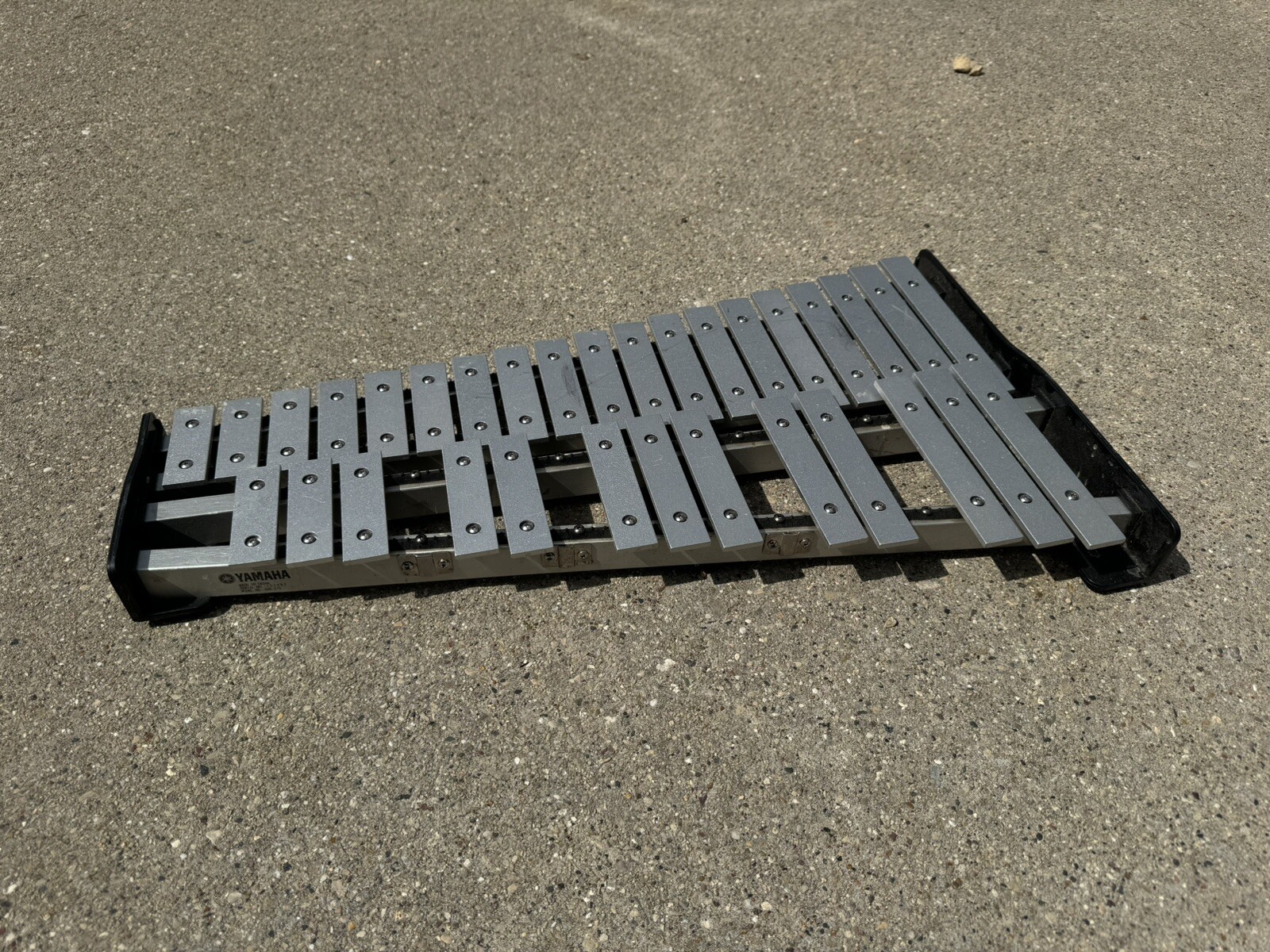 Yamaha Student Xylophone SPK275 W/ Ludwig 8" Practice Pad And Soft