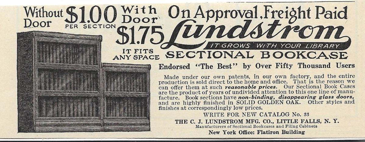 Lundstrom sectional bookcase deals