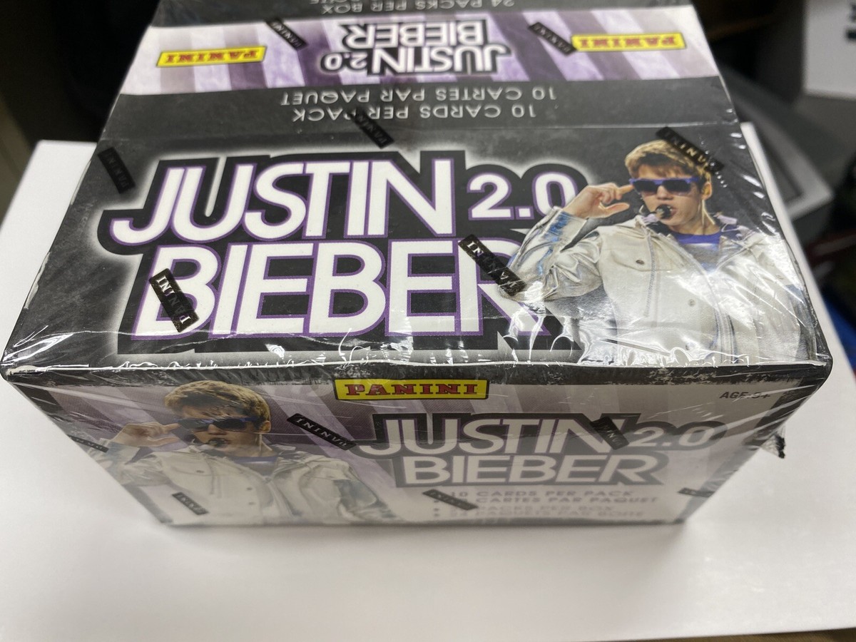 NEW SEALED 2011 Panini Justin Bieber 2.0 Retail Box 24 Packs Box