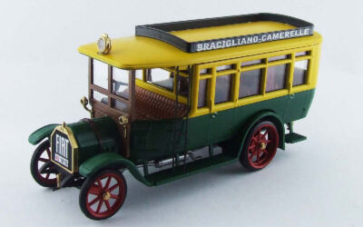 Modellauto Autobus Bus Rio Diecast FIAT 18BL Autobus Bracigliano-Camarelle 1916