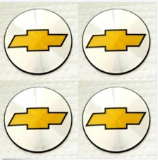 4pcs Wheel Center Cap Logo Sticker Decal Emblem 3.5" 88mm CHEVY CHEVROLET 