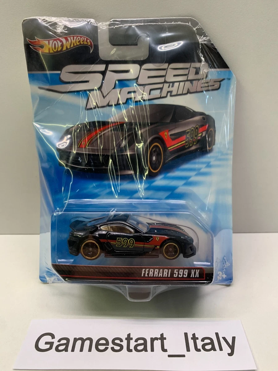 HOT WHEELS FERRARI 599 XX SPEED MACHINES NEW SEALED 2009 T4413 0722