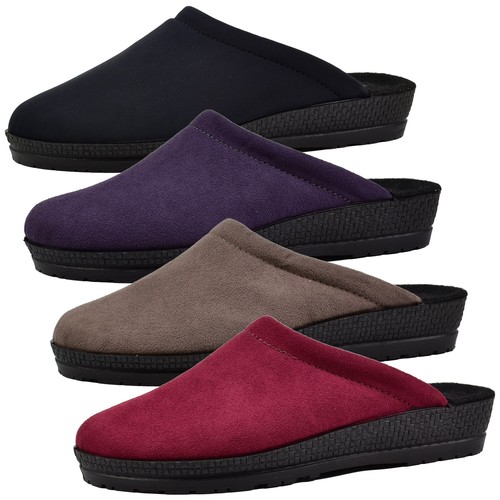 Rohde pantoffels dames Neustadt-D 4272, grootte:38, kleur:Rood Rohde pantoffels dames Neustadt-D 4272, grootte:38, kleur:Rood