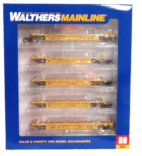 Walthers MainLine 910-55671 TTX DTTX 748295 Thrall 5 unidades reconstruido 40' pozo coche | Zustand: New