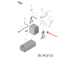 Support de batterie PORSCHE Taycan 9JA915345C NEUF ORIGINAL