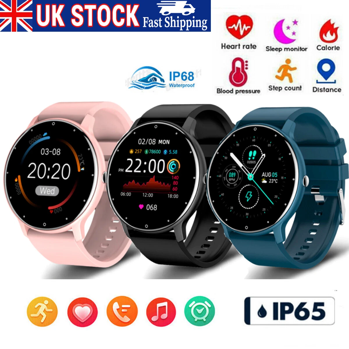 Bluetooth watch compatible with iphone hot sale