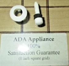 Thermador Control Button w/Bezel White 00486751, 00414371, 486751, 00414369 