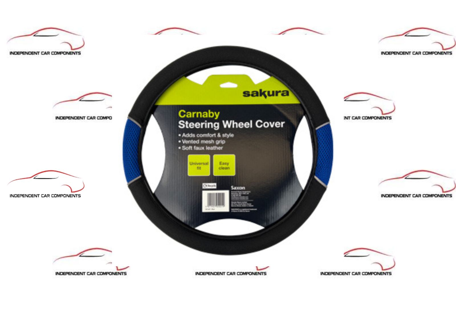 Carnaby Steering Wheel Cover - Blue