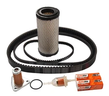Golf Cart Tune Up Kit W/ Drive Starter Timing Belts, EZGO TXT ST350 06-07