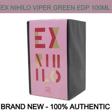Ex Nihilo Viper Green Unisex Eau de Parfum Spray 3.4 oz / 100ml - BRAND NEW