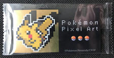 Pikachu Pokemon Pixel Art Sticker Seal Merry Chocolate giapponese NINTENDO