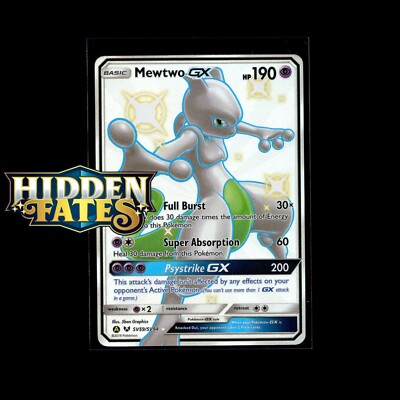 Pokemon Cards! Hidden Fates - Holo/Reverse Holo GX Shiny Rare Choose Your Card!