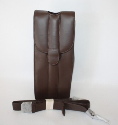 Sac à Main Vintage En Cuir Italien Mark Paul - Tote Marron, Bretelle Ajustable - Occasion