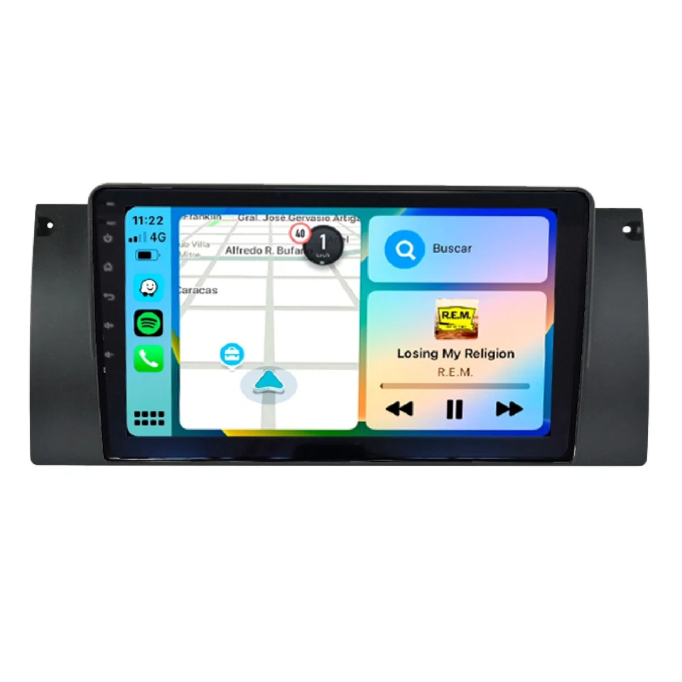 Autoradio Android per BMW E53 E39 X5 -Octacore 4GB ram 64GB rom -Telecamera HD - Immagine 3 di 4