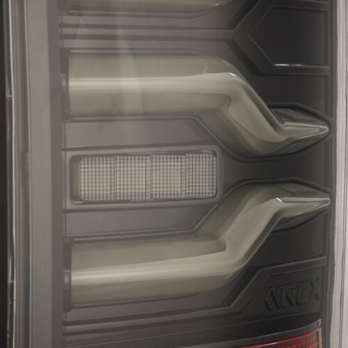 For 07-08 Dodge Ram Alpha Black Clear Lens Luxx Sequential LED Tail Lights Lamps - Picture 4 of 17