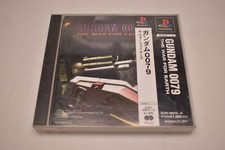 PlayStation One PS1 Games Japanese Import NTSC-J Gundam 0079 The war for Earth