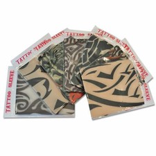 3 x Fake Tribal Arm Design Tattoo Sleeves Temporary Fancy Dress Party XMAS GIFT