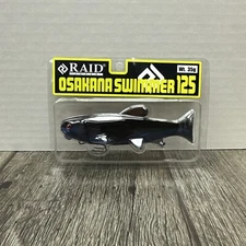 Raid Japan Osakana Swimmer 125 35g Line Thru Swim Bait Shikkoku Shad #os05