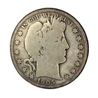 1905 50C Barber Half Dollar VG #