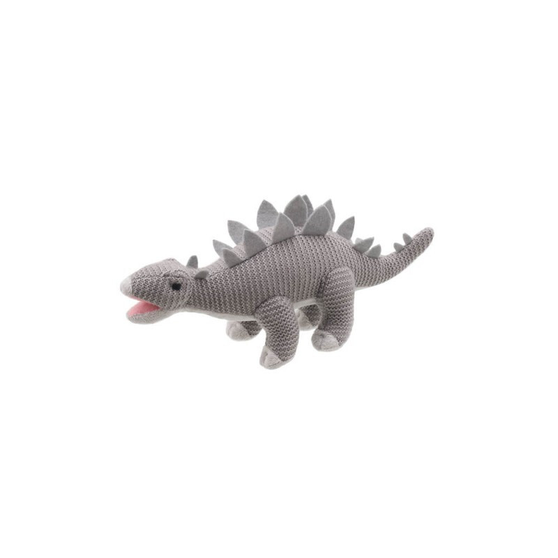 Wilberry Knitted Stegosaurus teddy Stegosauruses dinosaur toy dinosaurs teddies