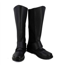 Justice League Batman Bruce Wayne Men Long Boots Cosplay Shoes Boots Halloween