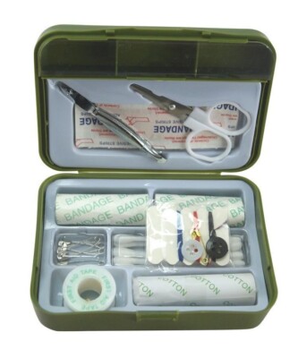 Highlander Cadet Erste Hilfe Set Compact FAK, in Kunststoffbox - Neu 2er Pack