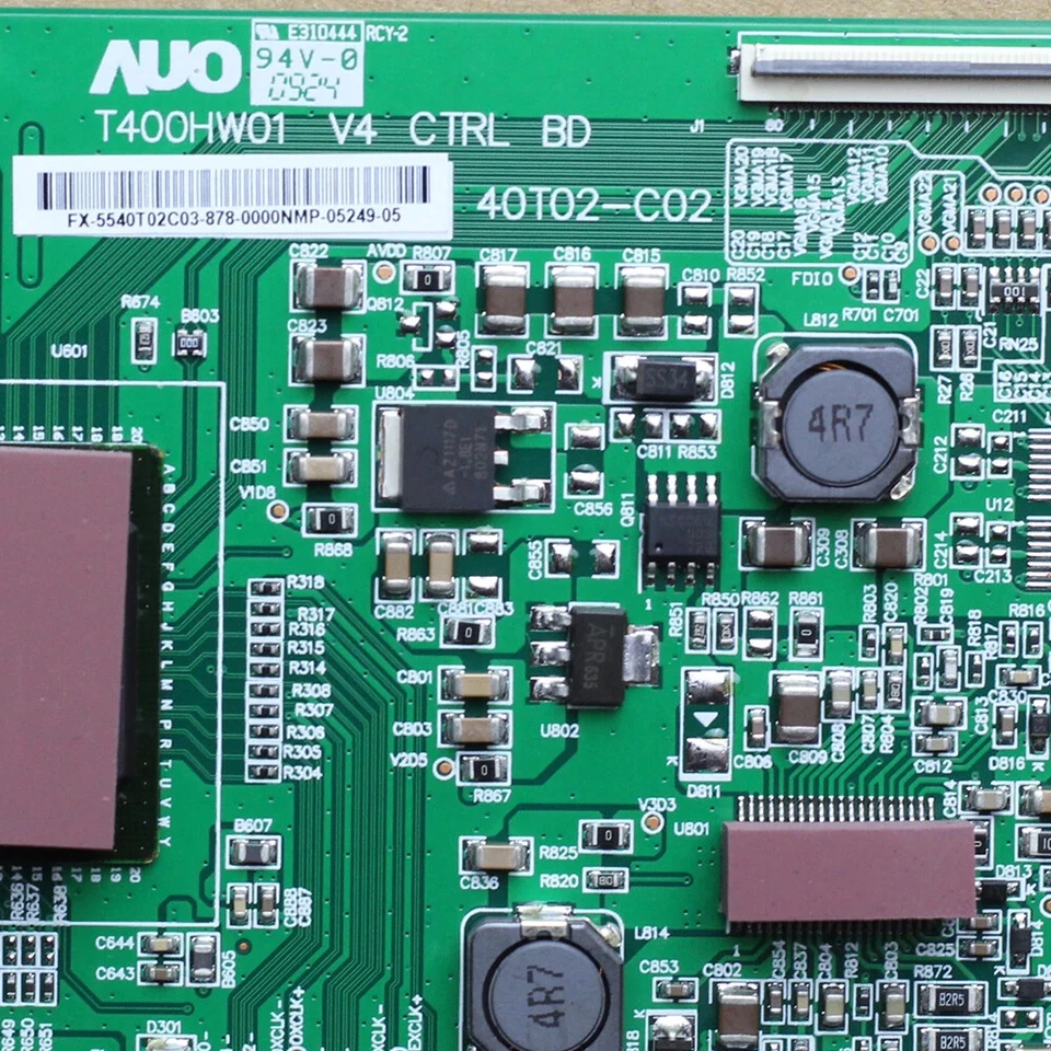 T-con Board T400HW01 V4 CTRL BD 40T02-C02 for 40'' TV KDL 40V4100 Logic card - Immagine 2 di 4