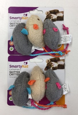 smartykat skitter critters catnip toy