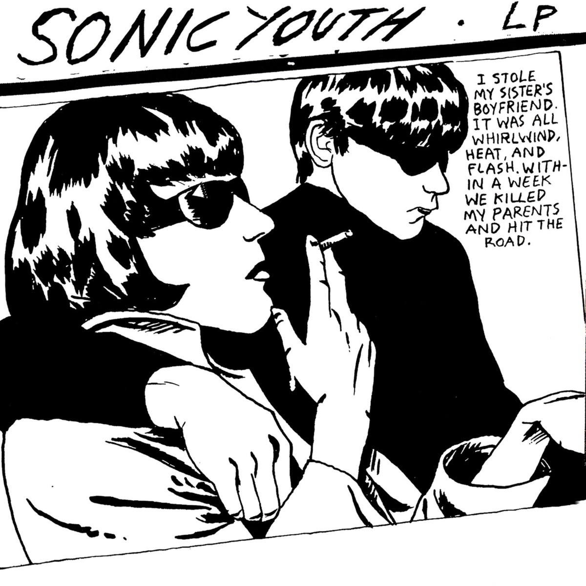 SONIC YOUTH Goo BANNER HUGE 4X4 Ft Fabric Poster Tapestry Flag