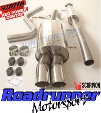 Scorpion Fiesta ST Exhaust ST180 Cat Back ST200 System Resonated 2.5" SFD073