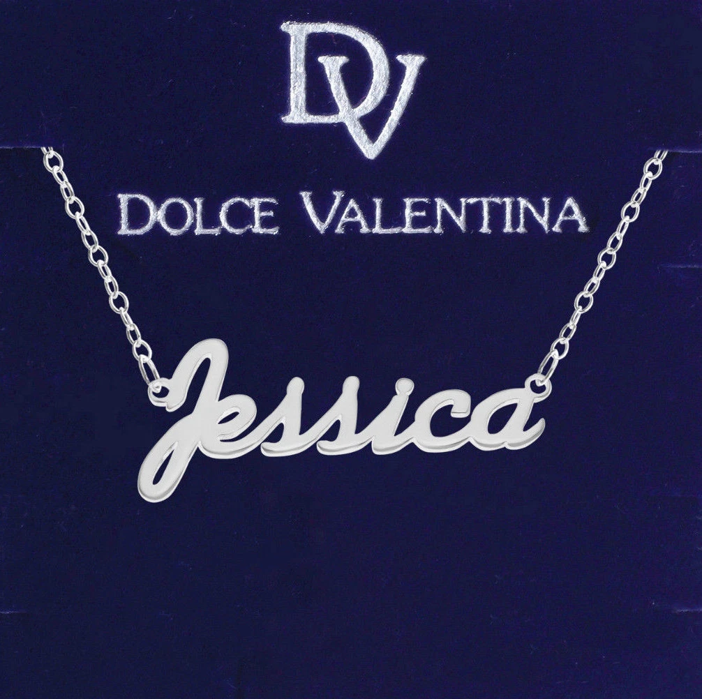 Jessica necklace silver deals