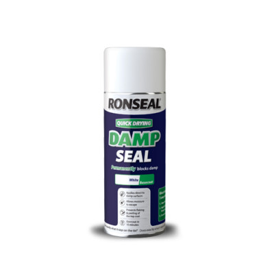 Ronseal One Coat Damp Seal weiß matt 400ml Aerosol