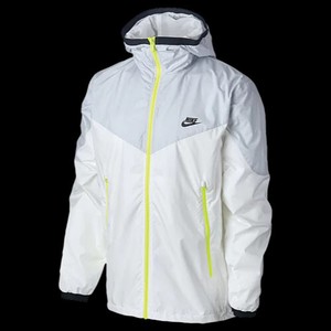 all white nike windrunner
