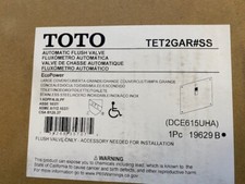 Toto TET2GAR#SS EcoPower Concealed Toilet Flush Valve Only 