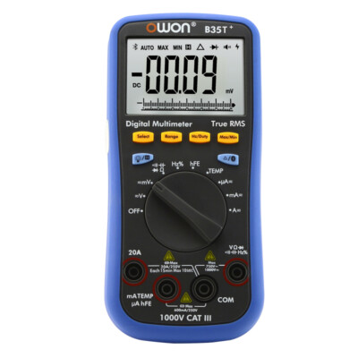 B35T+ Bluetooth Multimeter High Accuracy Voltage B41T Current Temperature Logger