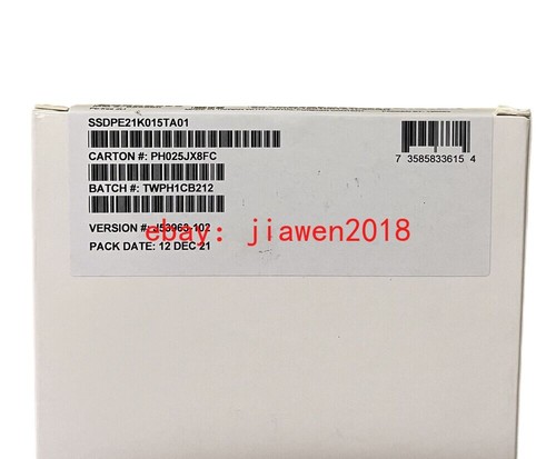 Intel Optane DC P4800X Series 1.5TB SSD 2.5" U.2 NVME PCIe 6Gb/s SSDPE21K015TA01 - Picture 1 of 7