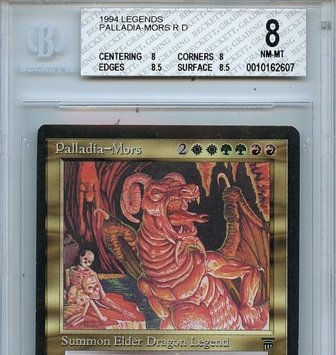 MTG Legends Palladia-Mors BGS 8.0 (8) NM-MT Magic card Amricons 2607 - Picture 2 of 2