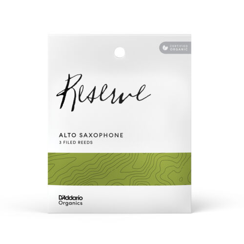 D'Addario Canne per Sassofono Contralto Organico Riserva, Forza 2,5, Confezione da 3 - Foto 2 di 4