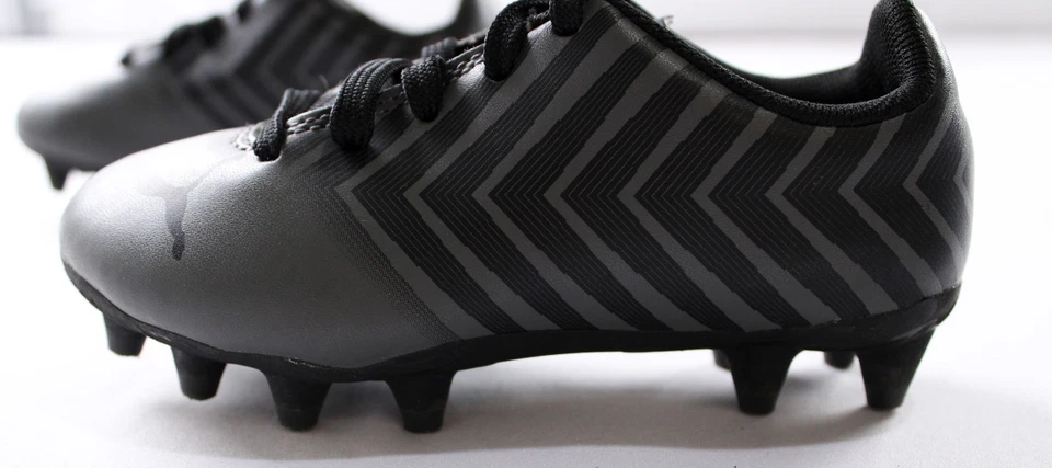 Botines de fútbol Puma Tacto II FG/AG para niños pequeños AC2 negros/grises EE. UU.:9 Reino Unido:8 UE:25 Foto 2 de 4